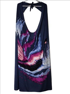Vintage Rose Marie Reid Abstract Geo Swim Cover Up – Made in Italy – CA 04038